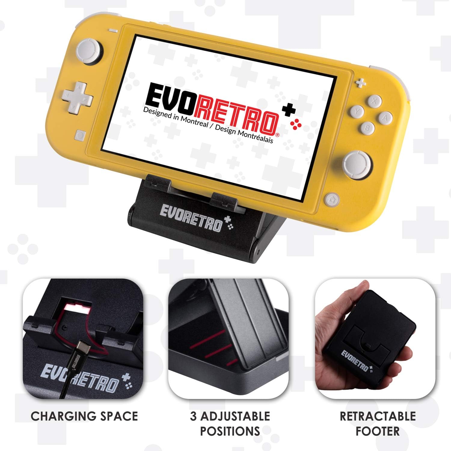 Protective Starter Kit for Nintendo Switch Lite with Complete Bundle Accessories (Black): Computers & Accessories