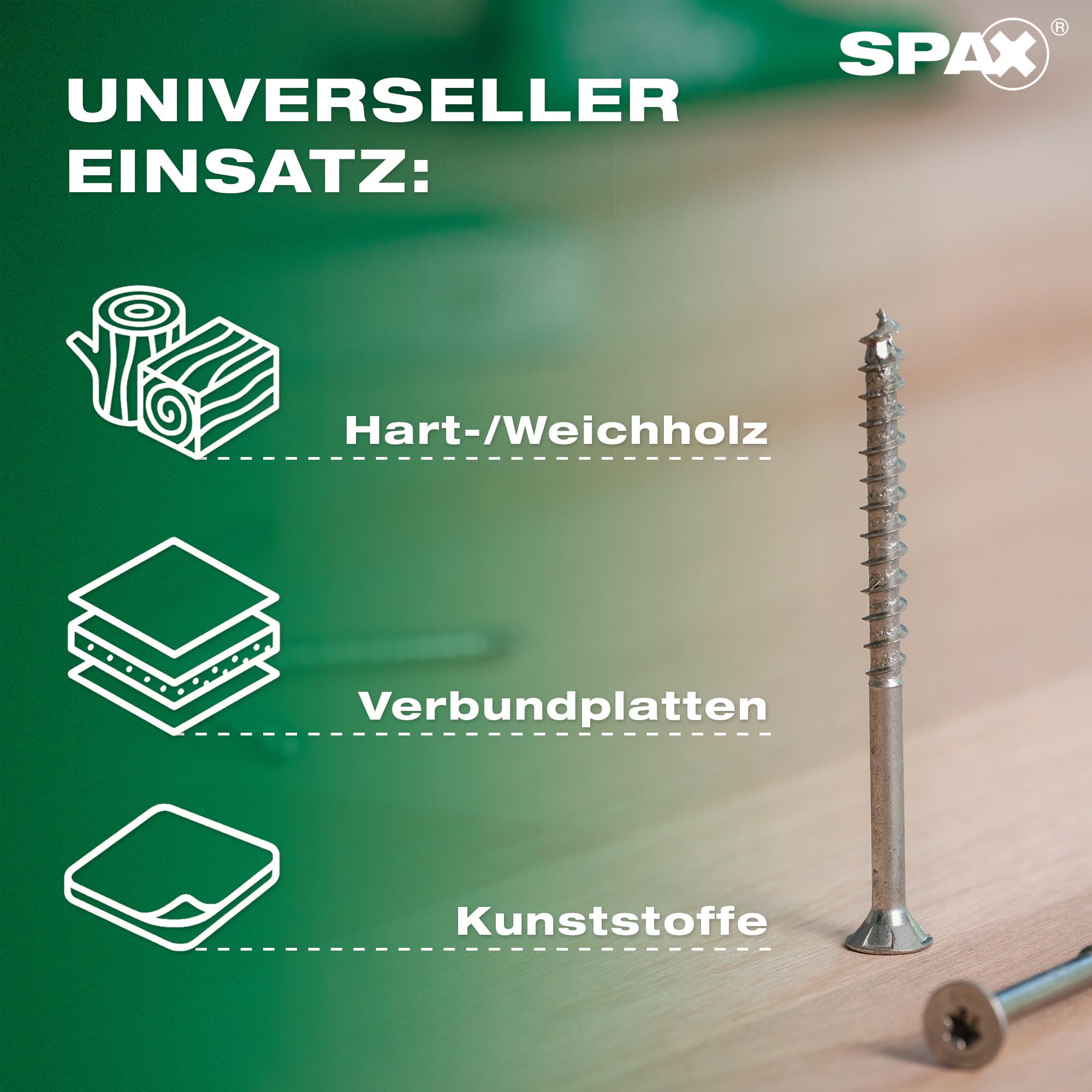 SPAX Montagekoffer L-BOXX groß – 2.446-teiliges Schraubenset mit Senkkopf, WIROX A9J, T-STAR plus, 16 Abmessungen, inkl. SPAX BITBOX - 5000009161019 3