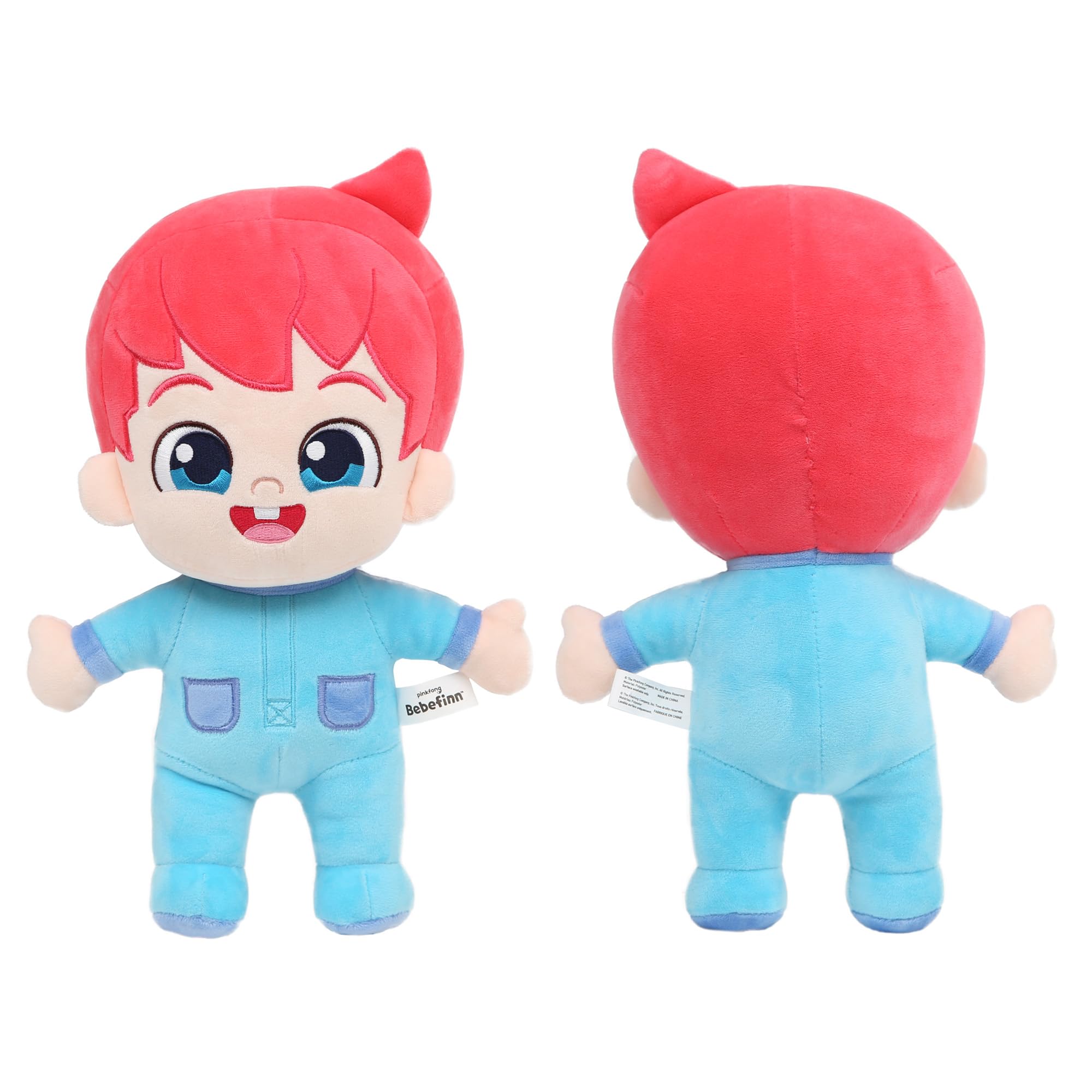 Photo 1 of Pinkfong Official Bebefinn Plush Toy: 12-Inch Interactive Stuffed Doll - Ideal Gift for Babies and Toddlers 1-3 | Premium Multisensory Experience, Machine Washable