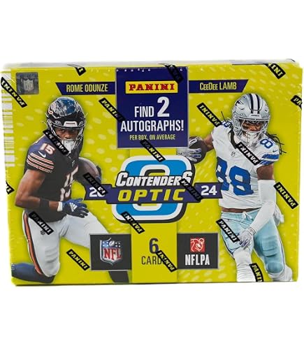 Amazon.com: 2024 Panini Contenders Optic Football Hobby Box