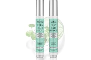 WAESKI PDRN Hair Ampoule 100dl – Hair Growth Serum for Thinning Hair, Clofina Scalp Treatment with Vegan PDRN & Centella, Strengthens Strands & Balances Scalp（2 PCS）