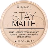 Rimmel Stay Matte Peach Glow Powder 14g - Matte Pressed Powder view 2