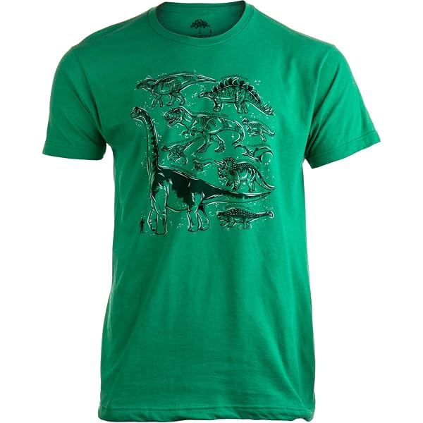 T-shirt Dinosaur Jr. – Logo Officiel Vert Et Blanc – Homme – 100% Coton Lavable Machine