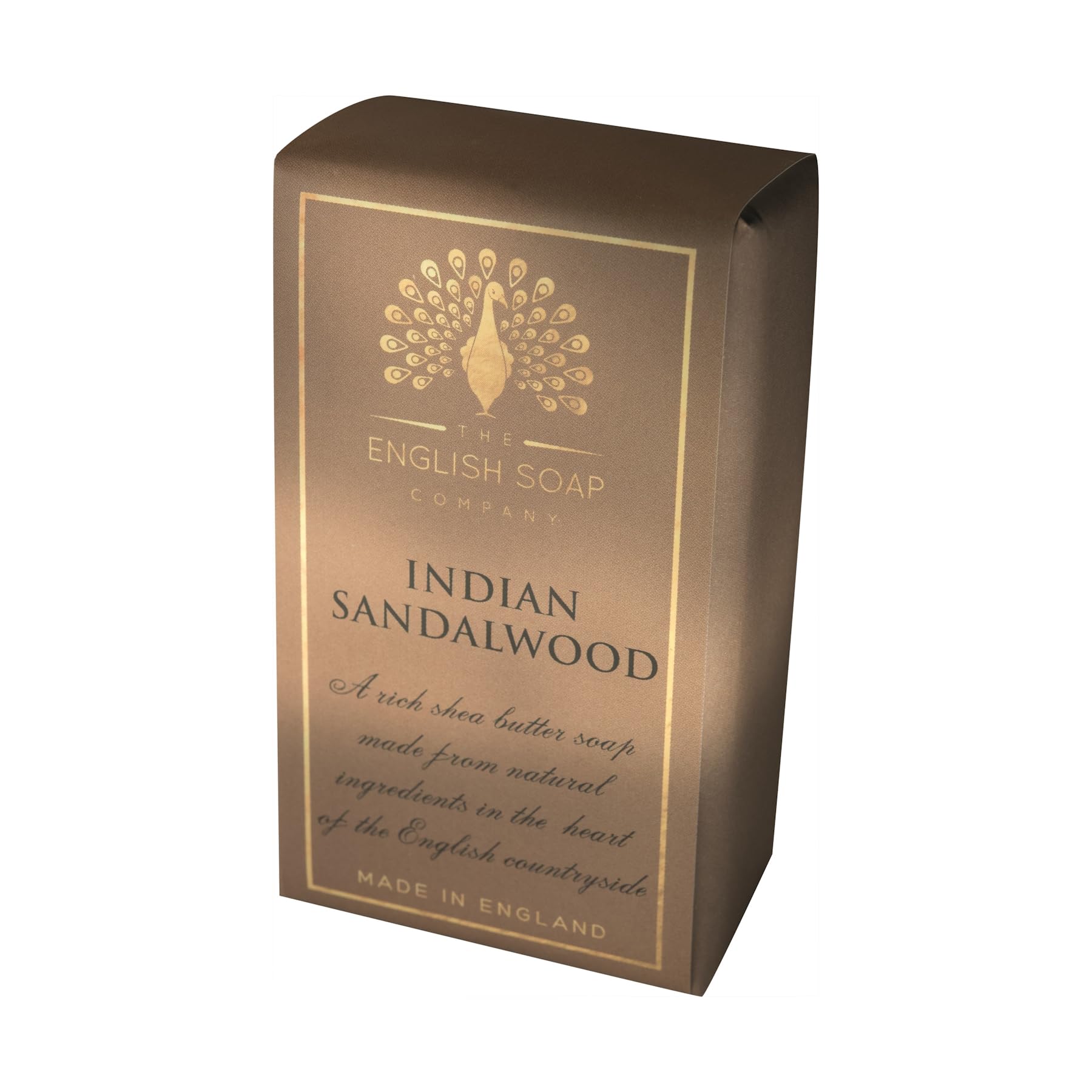 The English Soap Company Pure Indulgence Shea Butter Soap 190g Indian Sandalwood