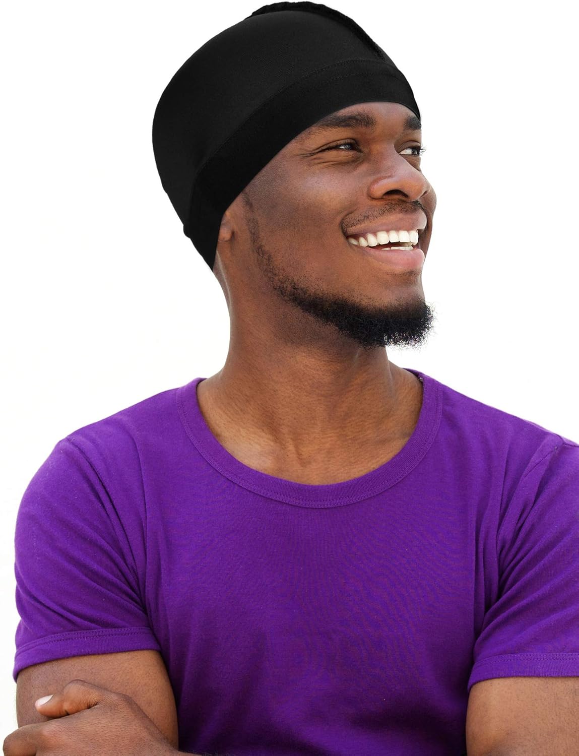 8 Pieces Silky Durag Caps Elastic Wave Cap Long Tail Headwraps Wide Straps Waves (Color 1): Clothing