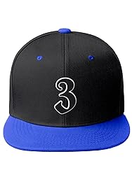 Daxton Classic Snapback Old English A to Z Numbers