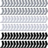 Sophproton 720 Pairs Mens Quarter Ankle Socks Bulk Pack Casual Sports Athletic Moisture Socks for Homeless Men Women