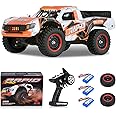 GoolRC 1:14 Scale Brushless RC Trucks, 2.4G 4WD High Speed 70 KMH Fast RC Cars, All Terrain Electric Off-Road Remote Control Truck with 3 Batteries, Hobby RC Car Toys Gifts for Kids Adults