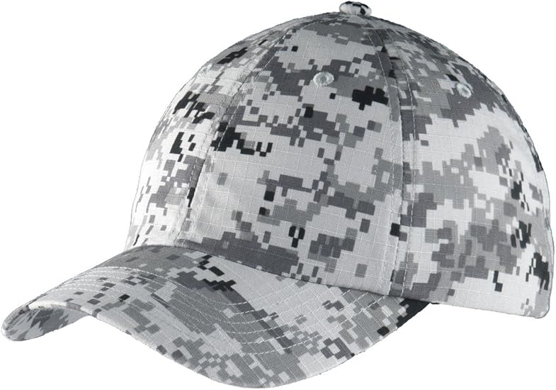 grey camo cap