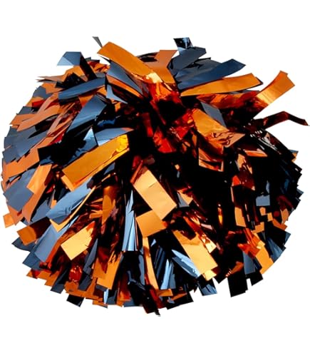 Amazon.com: ICOCHEER Cheerleading Pom Poms Metalic
