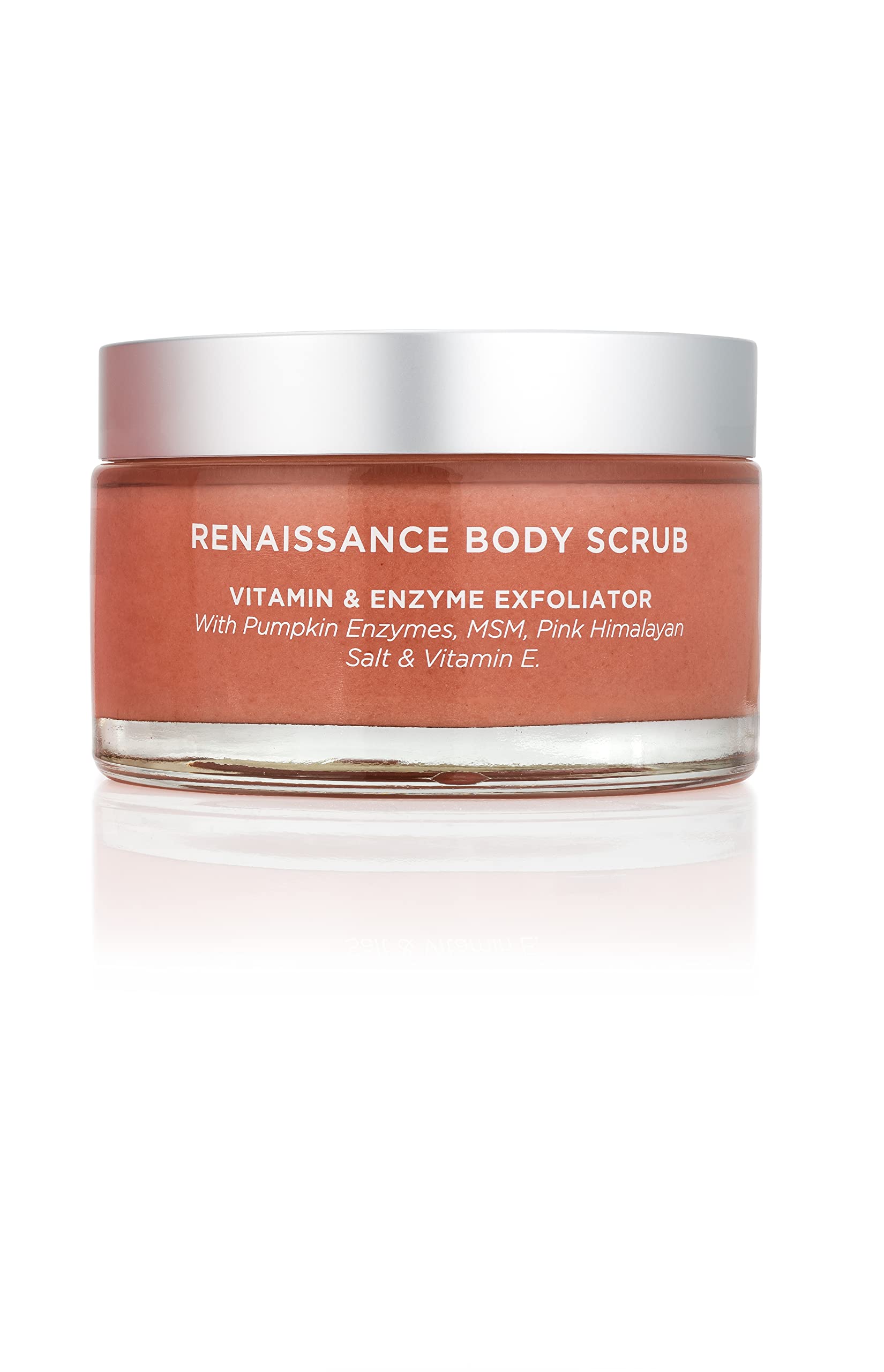 OSKIA Renaissance Body Scrub – Exfoliating Body Treatment with Natural Fruit Enzymes & Pink Salt Crystals – 200ml
