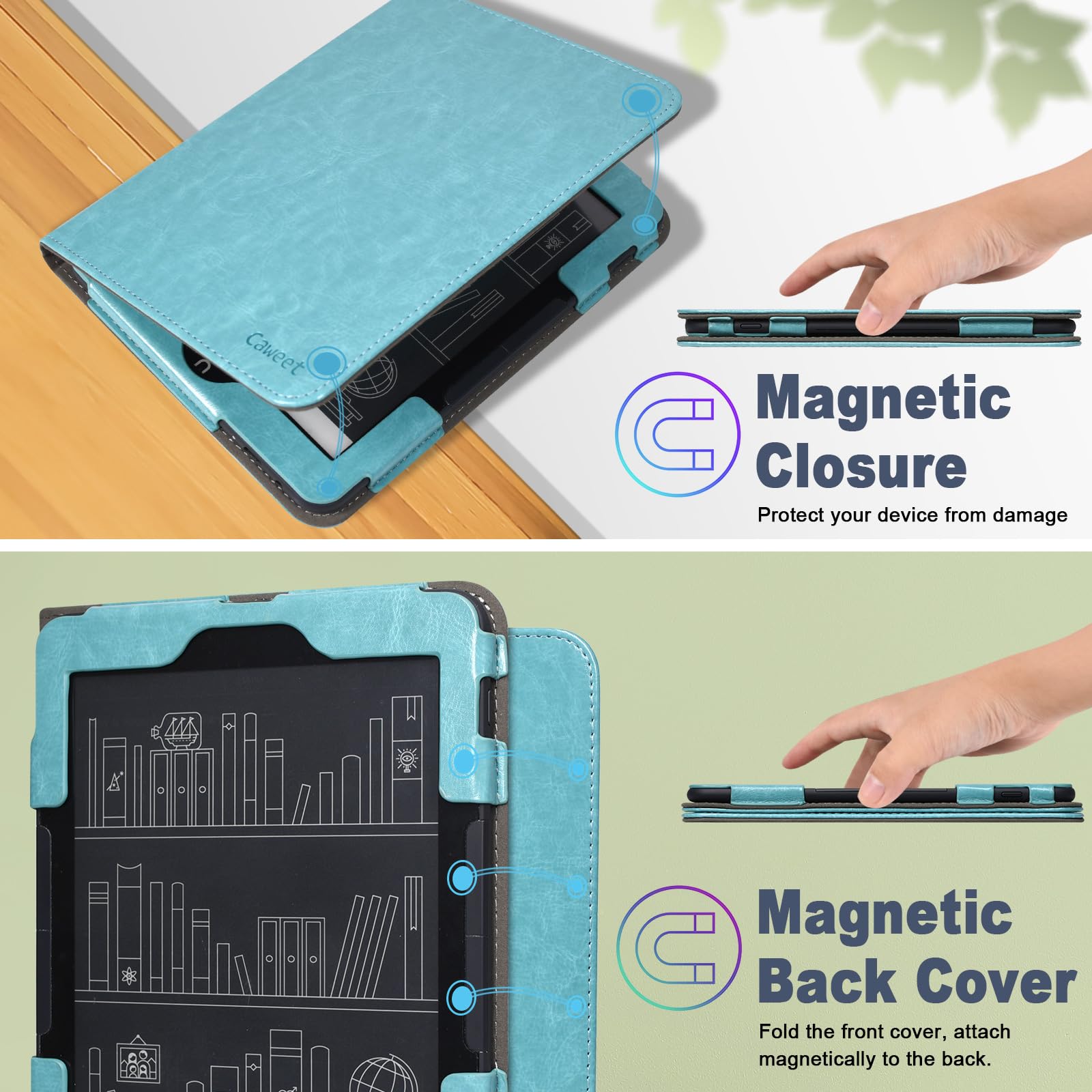 Caweet Case for Nook GlowLight 4 Plus 7.8