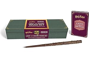 Harry Potter: Hermione Granger Light and Sound Wand Set: Plays 12 Spells in Hermione’s Voice!