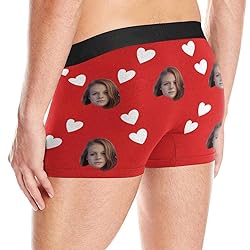 Custom Personalized Photo Printed Face Boxer, I
