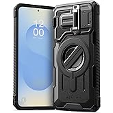VRS DESIGN Terra Guard Ultimate for Galaxy S25 Plus (2025), Premium Sturdy Case with Full Camera Lens Protection & MagSafe Compatibility (Matte Black)