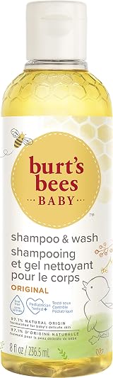 Burt's Bees Baby Shampoo & Wash Gentle Tear Free 236ml Newborn Safe