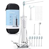 Duolosy Electric Toothbrush with Water Flosser, 4 in 1 Cordless Toothbrush and Water Flosser Combo for Multiple Users and Nee