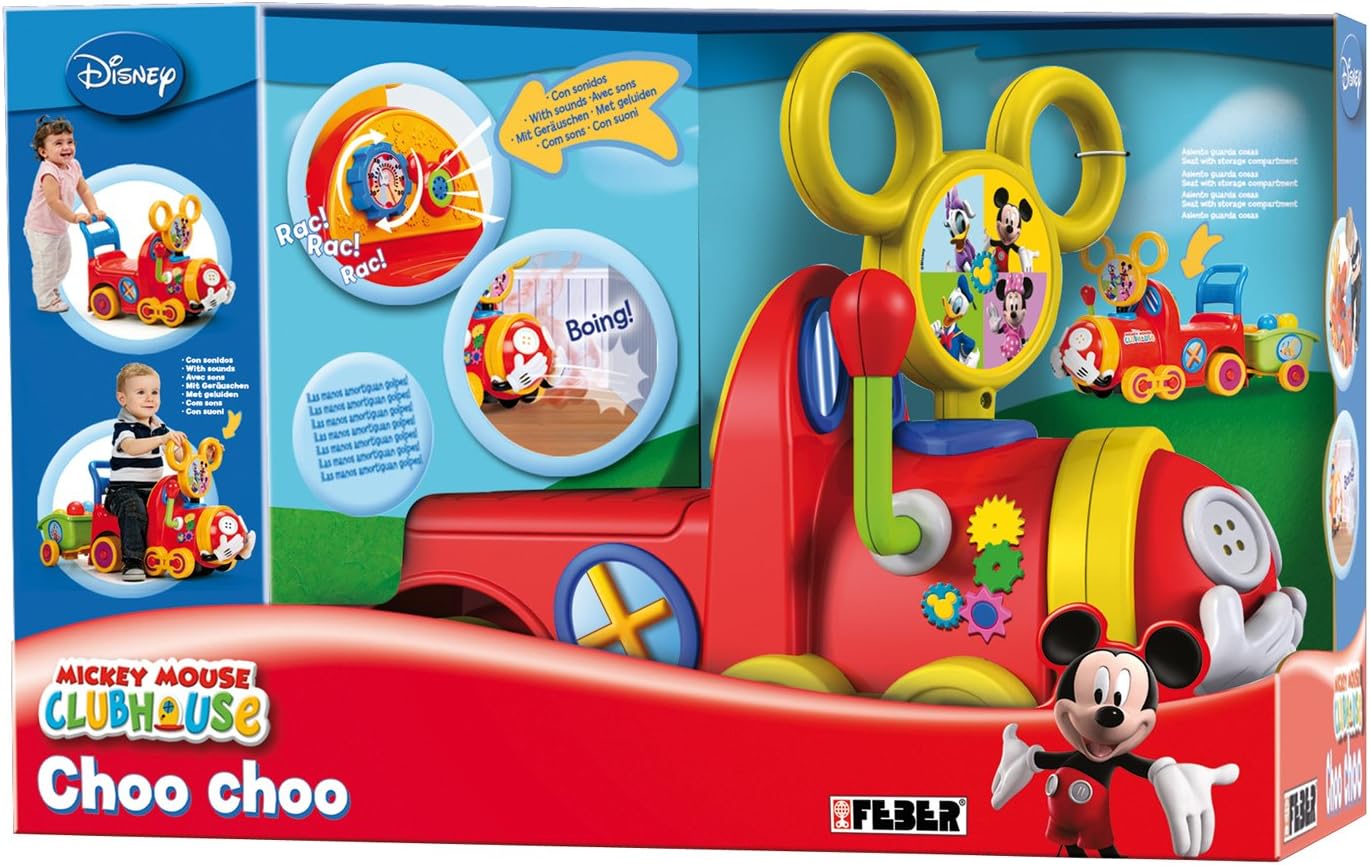 feber trotteur train mickey mouse