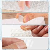 YHQZ 157 Pcs Transparent Silicone Pads Self-Adhesive Noise Dampers Set view 3