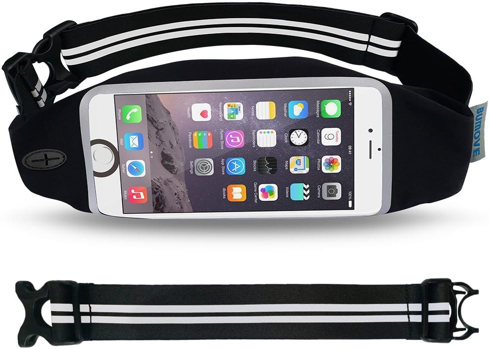 Galaxy Note 9/8 Armband, BUMOVE Gym Running/Workouts Arm Band for Samsung Galaxy Note 9/8 with Card Holder (Black) (Grey)