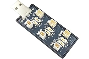 1S LiPo Battery USB 3.8V/4.35V Charger 6 Channel 1S LiHV Charger for EMAX Tinyhawk Blade Inductrix Tiny Whoop Inductrix FPV P