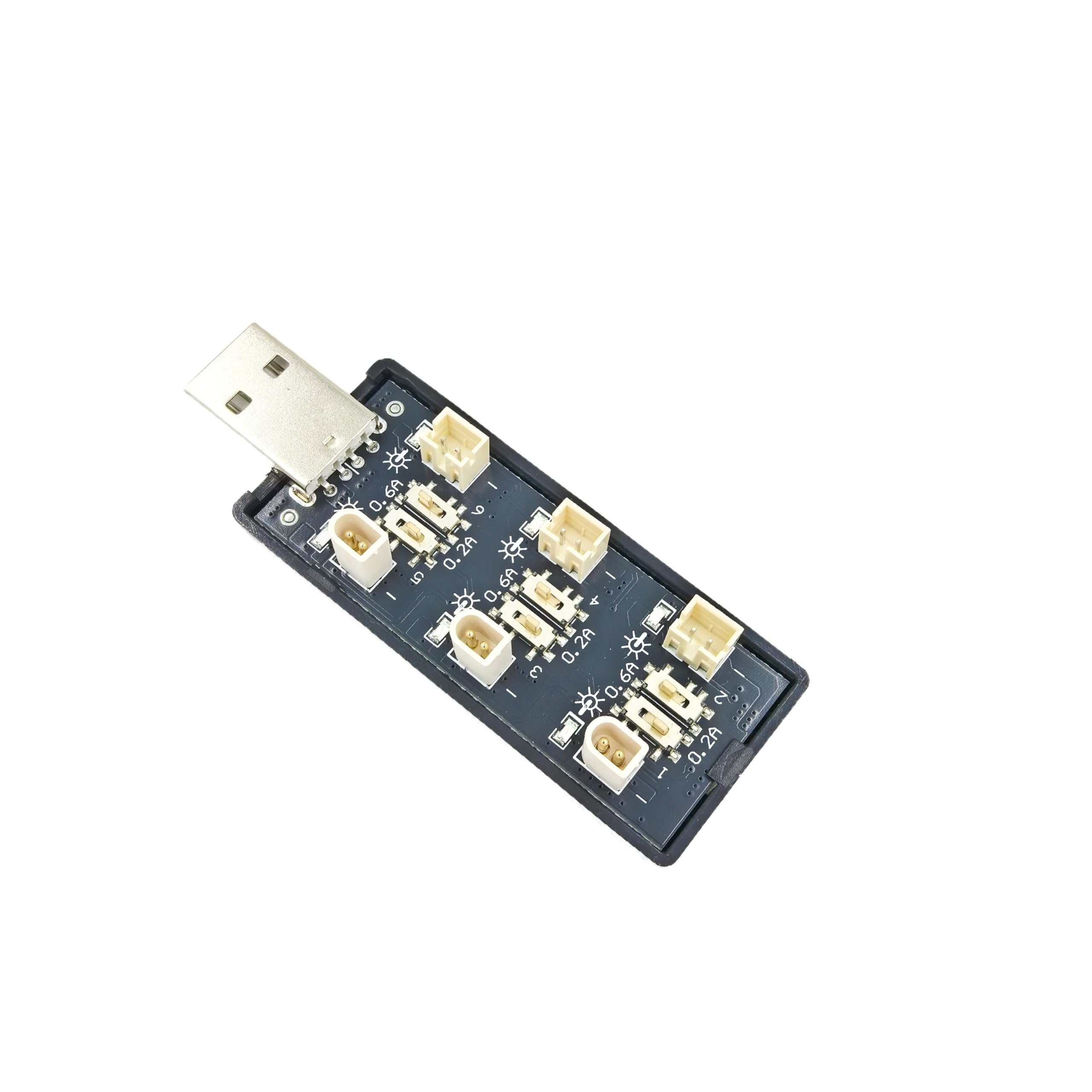 Photo 1 of 1S LiPo Battery USB 3.8V/4.35V Charger 6 Channel 1S LiHV Charger for EMAX Tinyhawk Blade Inductrix Tiny Whoop Inductrix FPV Plus Battery Micro betafpv bt2.0 JST-PH 2.0 mCX mCPX Connectors