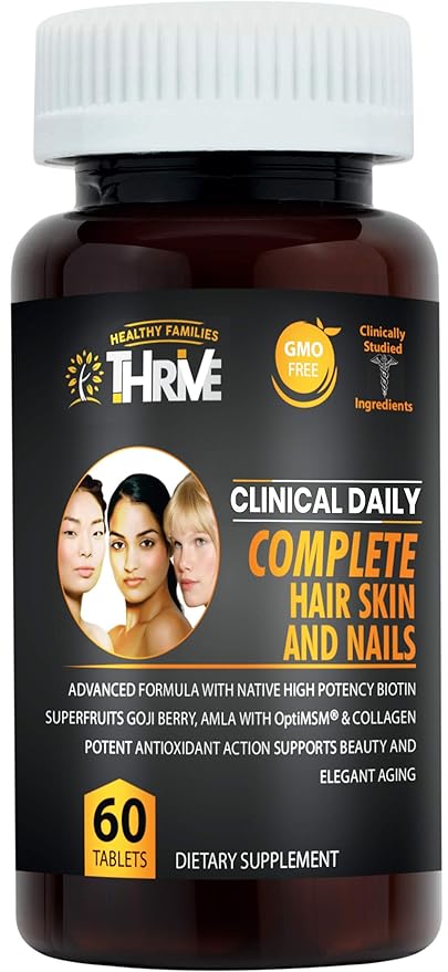 Buy New Clinical Daily Complete Hair Skin Nails Supplement For