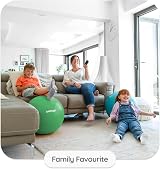 BABYGO Sensory Exercise Ball Peanut Ball for Kids Autism Therapy Green view 9