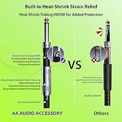 AA AUDIO ACCESSORY 1/4 Instrument Cable 25 ft 2