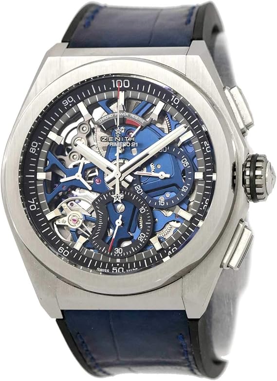 Amazon ゼニス Zenith デファイ エル プリメロ21 95 9002 9004 78 R584 クロノグラフ メンズ 腕時計 スケルトン 自動巻き 中古 メンズ腕時計 腕時計 通販