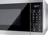 Sharp YC-MG02U-S Compact 20L 800W Microwave with 1000W Grill Silver view 2