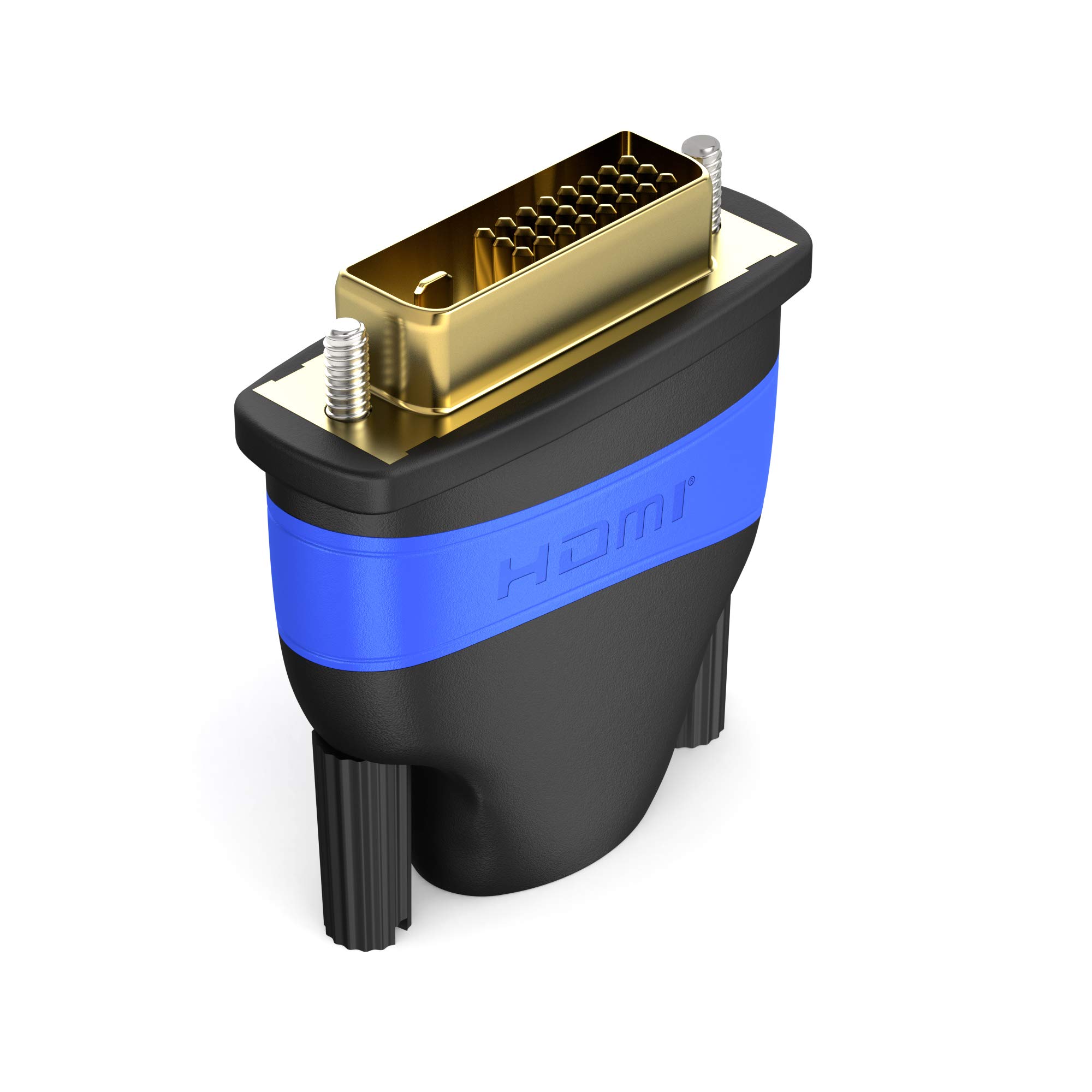 KabelDirekt – HDMI > DVI Adapter (DVI 24+1, 1080p, Full HD, 3D, High Speed) TOP Series