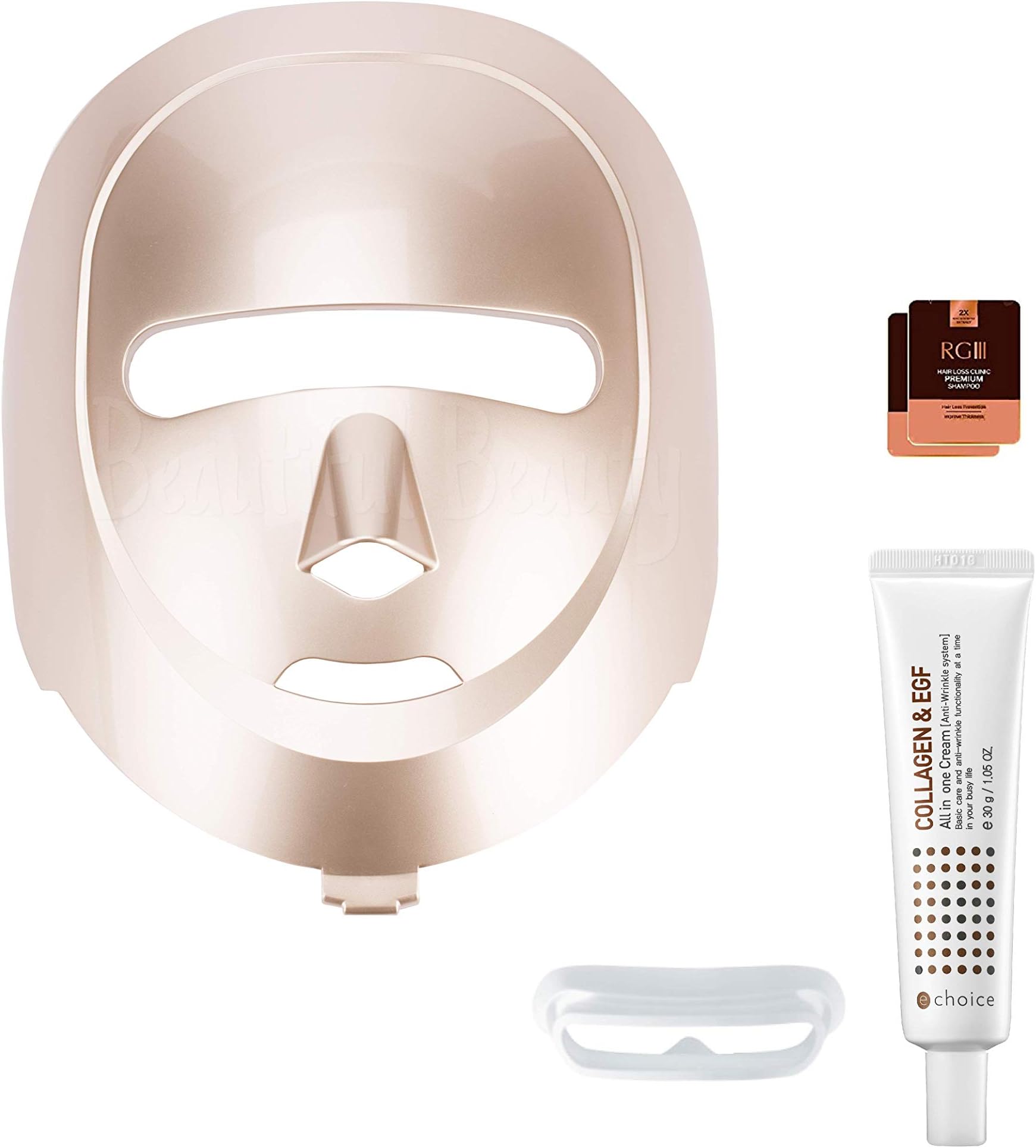 [WIBE] ECO FACE Near-infrared LED Mask for Home Facial LED Therapy | infrared lights for Anti-aging Wrinkle Smooth Skin Texture | Korean Skincare Device | with Collagen & EGF Cream/Eye shield/gift