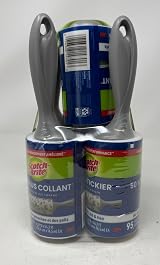 Scotch-Brite 3M Lint Roller 475 Sheets Large Debris Pick Up view 3