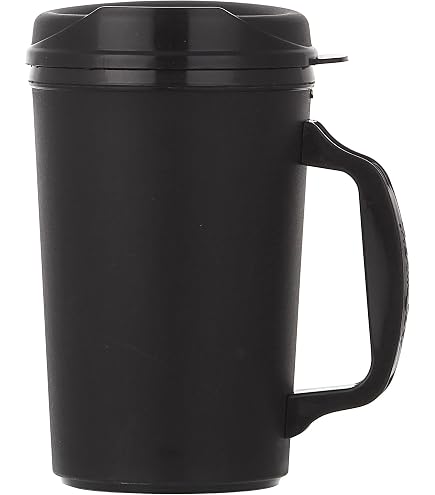 Amazon.com: ThermoServ Foam Insulated Mug, 34-Ounce, Pearl Dark Blue : Home  & Kitchen
