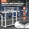 VEVOR PVC Belt Conveyor 59″x 15.7″, Electric PVC Conveyor - Want It All