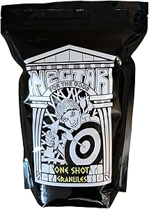 Nectar for the Gods NGOS3004 One Shot Granules, 4 lb Soil Amendment, Black