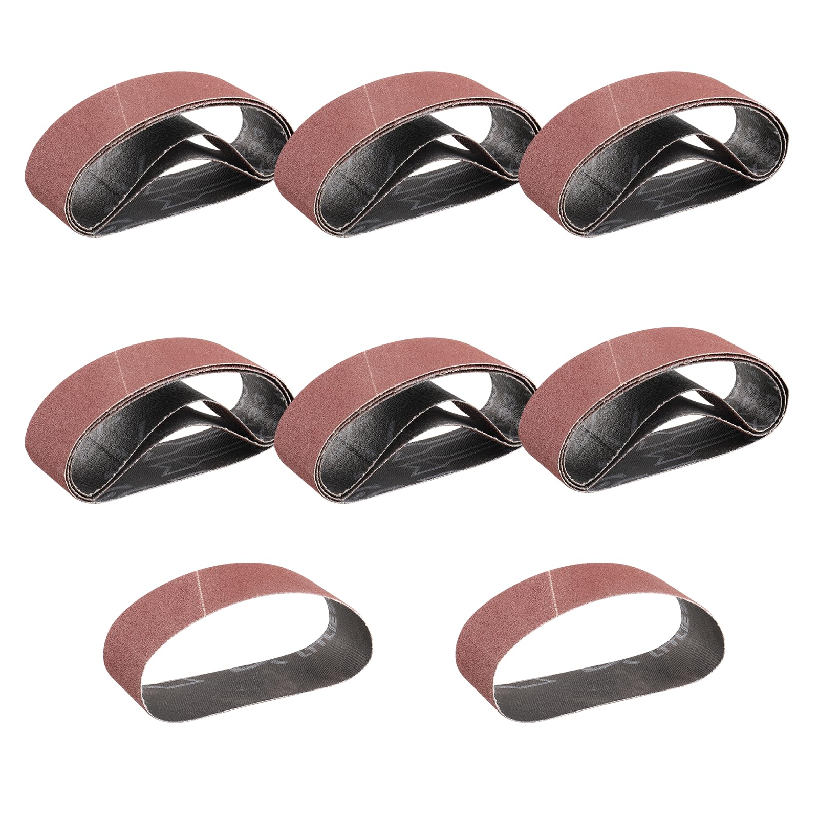 40 x 303 mm sanding belt set, 20 pieces, grit 180 sanding belt, 40 x 303 sanding belt set suitable for belt sanding machine.