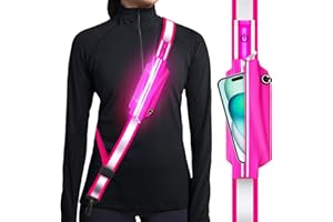 Reflective Sash Gear for Walking at Night,LED Reflective Belt Safety Lights for Walkers,Lights for Night Dog Walking,High Vis