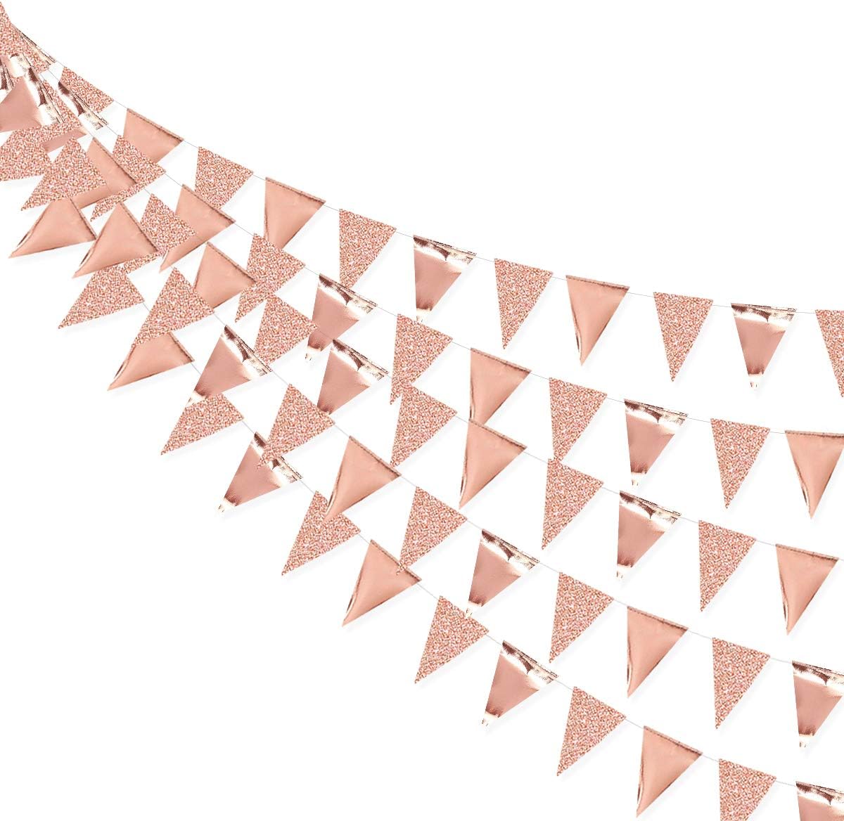 Rose Gold Banner : Free Printable Rose Gold Banner Template Paper Trail ...