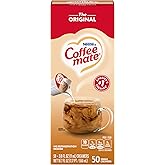 Nestle Coffee mate Liquid Coffee Creamer Singles, Original, 50 Ct Box | 0.375 Fl Oz Single Serve Cups, Individual Coffee Creamer Portions