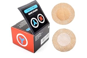 ECOMADE ARENA XY Nipple Band for Man, Nipple Tape Prevent Chafing, Nipple Guard, Nipple Covers for Men 60 Pairs (120pcs)