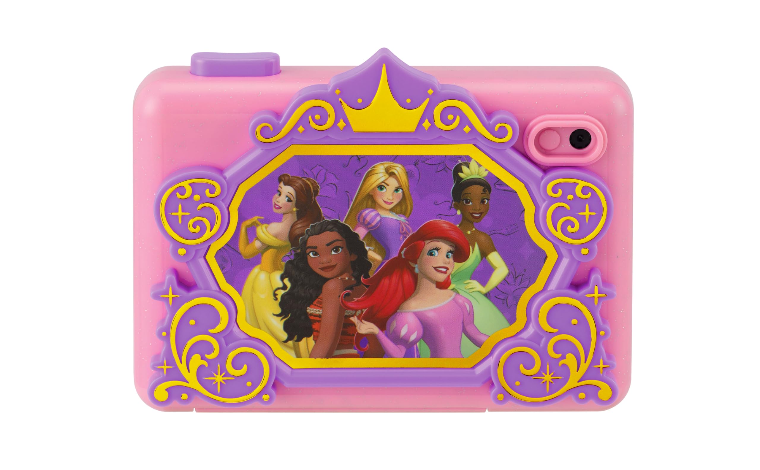 Disney Princess Kids Camera with SD Card, Digital Camera for Kids with Video Recording and Built-in Digital Stickers (Disney Princess)
