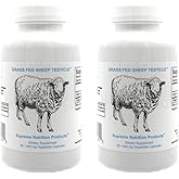 Supreme Nutrition Sheep Testicle - 100% Grass Fed and Finished in New Zealand, 90 Capsules of Pure Ovine Testicle (Pack of 2)
