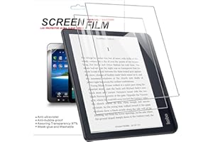 GEJEFA Screen Protector for Kobo Sage 8 Inch, 2 Pack PET Screen Film for Kobo Sage with Full-Coverage [Paper-Feeling Film Wri