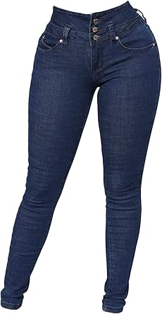 Jier Women S Super Stretch Regular Rise Jeans Ladies Skinny Fit Stretch Denim Pants Stretchy High Waist Slim Trousers Amazon Co Uk Clothing