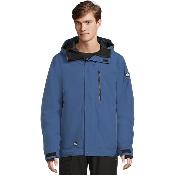 Amazon.com: Quiksilver Steeze Jacket Nimbus Cloud LG : Clothing