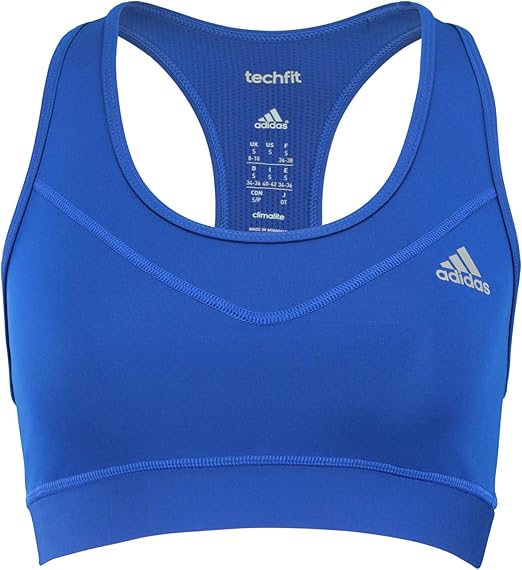 adidas techfit sports bra