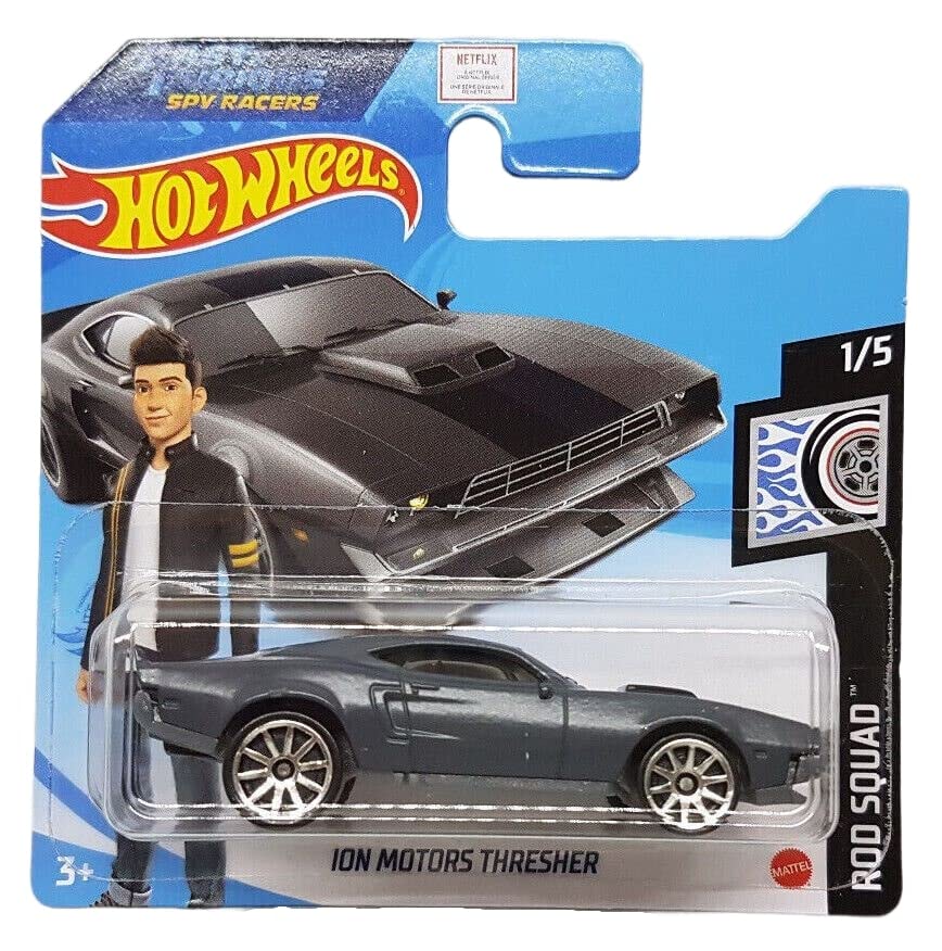 Hot Wheels - Ion Motors Thresher - Rod Squad 1/5 - GRY64 - Short Card - Fast & Furious - Spy Racers - Mattel 2021