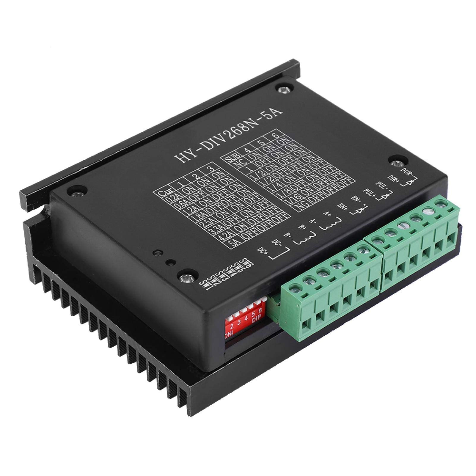 TB6600 Stepper Motor Driver CNC Controller 0.2-5A DC12-48V Hybrid Two-Phase for CNC Machine Tools